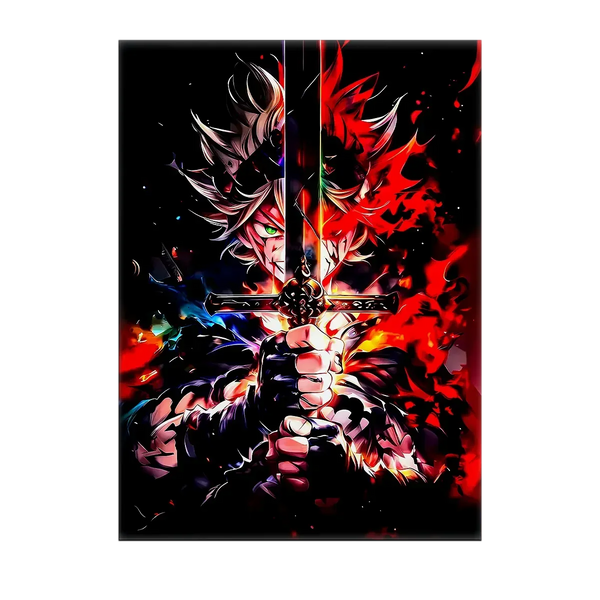 Tableau Asta Black Clover – 10x15 cm