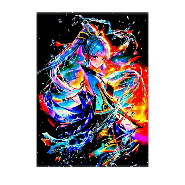 Tableau Ayaka Genshin Impact – 10x15 cm