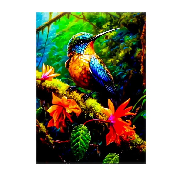 Tableau Colibris – 10x15 cm