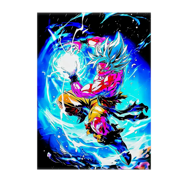 Tableau Goku Migatte – 10x15 cm