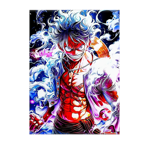 Tableau Luffy Gear 5 – 10x15 cm