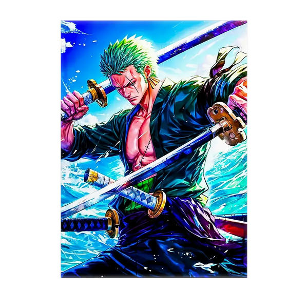 Tableau Roronoa Zoro – 10x15 cm