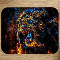 Tapis de Souris Lion Feu