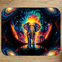 Tapis de Souris Éléphant Voyage
