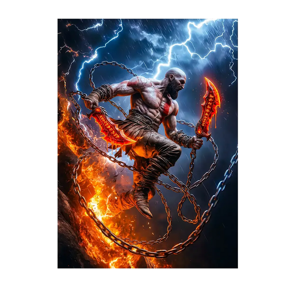 Tableau God of War – 10x15 cm