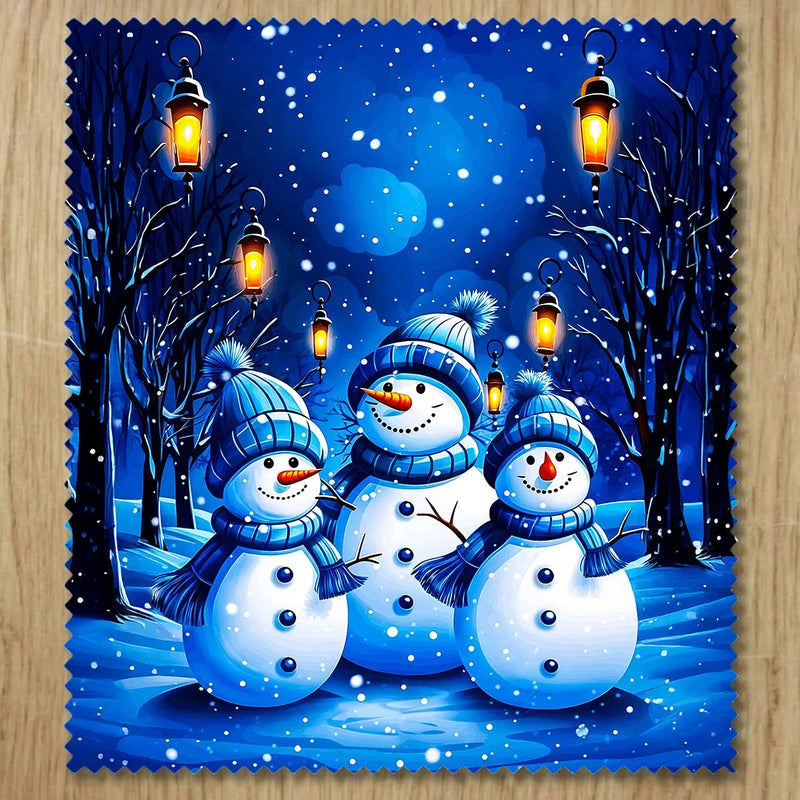 Chiffonnette Bonhomme de neige