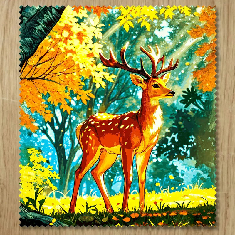 Chiffonnette Cerf Dessin