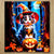 Chiffonnette Chat Halloween