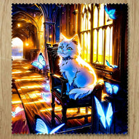 Chiffonnette Chat Papillon