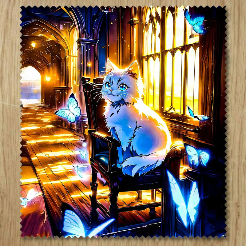 Chiffonnette Chat Papillon