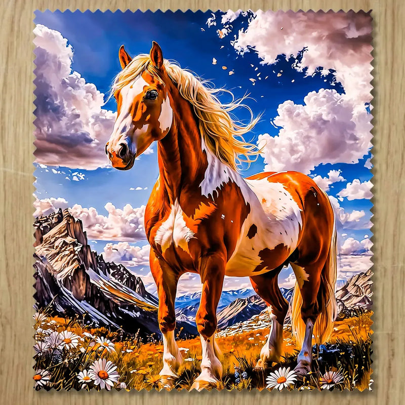 Chiffonnette Cheval Majestueux
