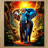 Chiffonnette Elephant Ancien
