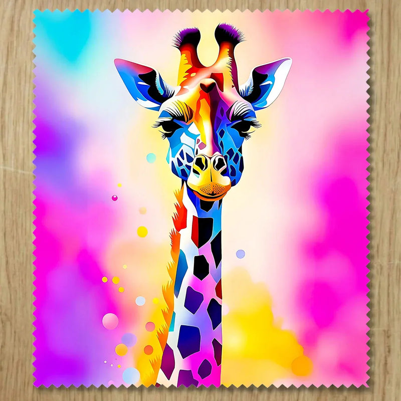 Chiffonnette Girafe Pop Art