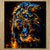 Chiffonnette Lion Feu