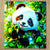 Chiffonnette Panda