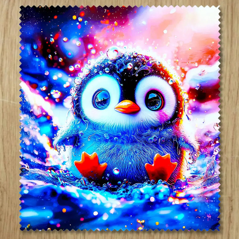 Chiffonnette Petit Pingouin