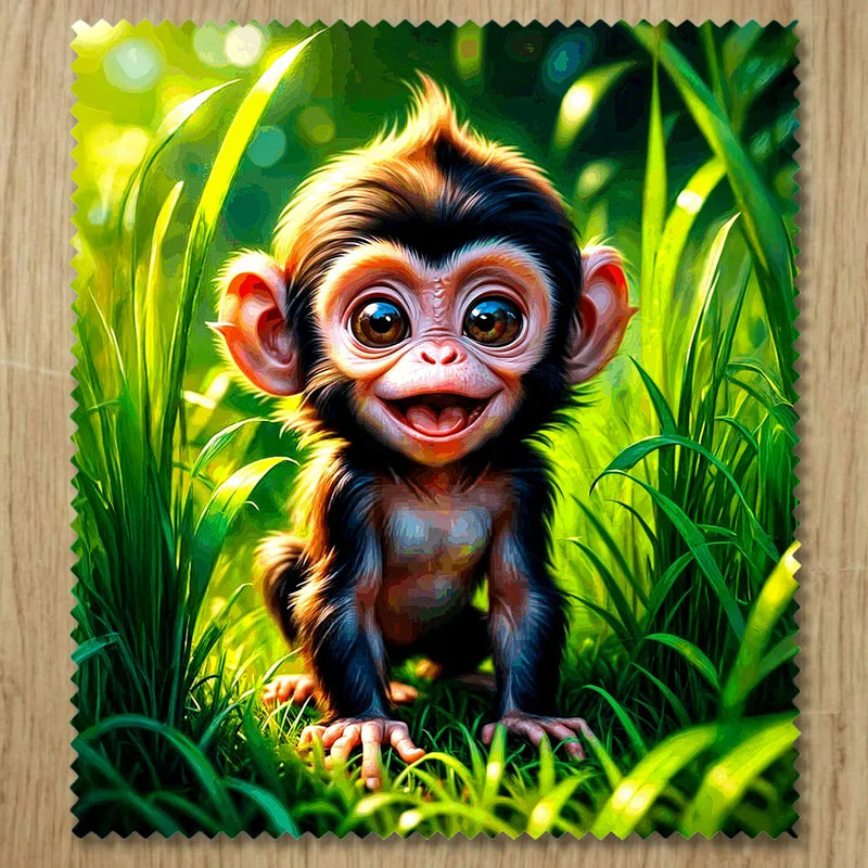 Chiffonnette Petit Singe