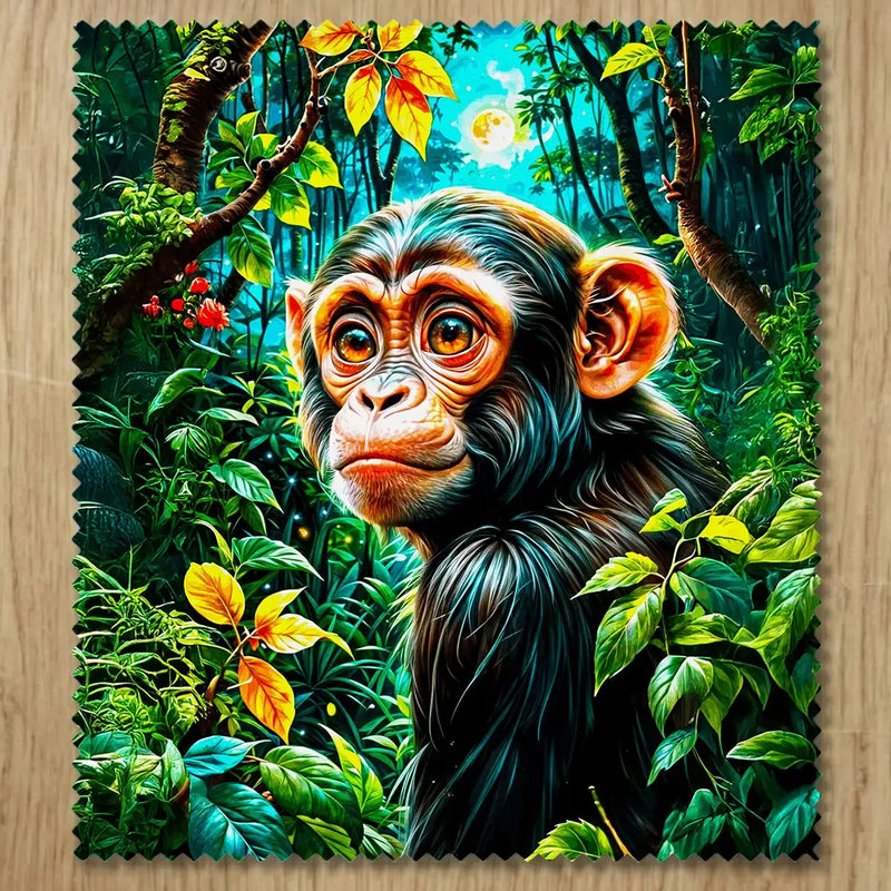 Chiffonnette Singe Jungle