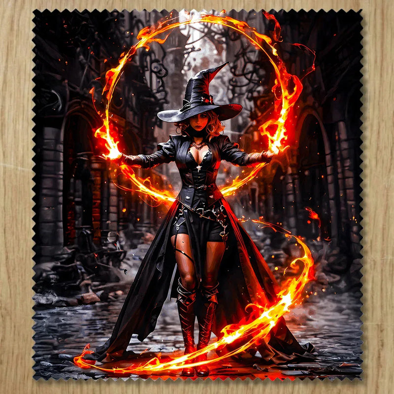 Chiffonnette Sorcière Feu