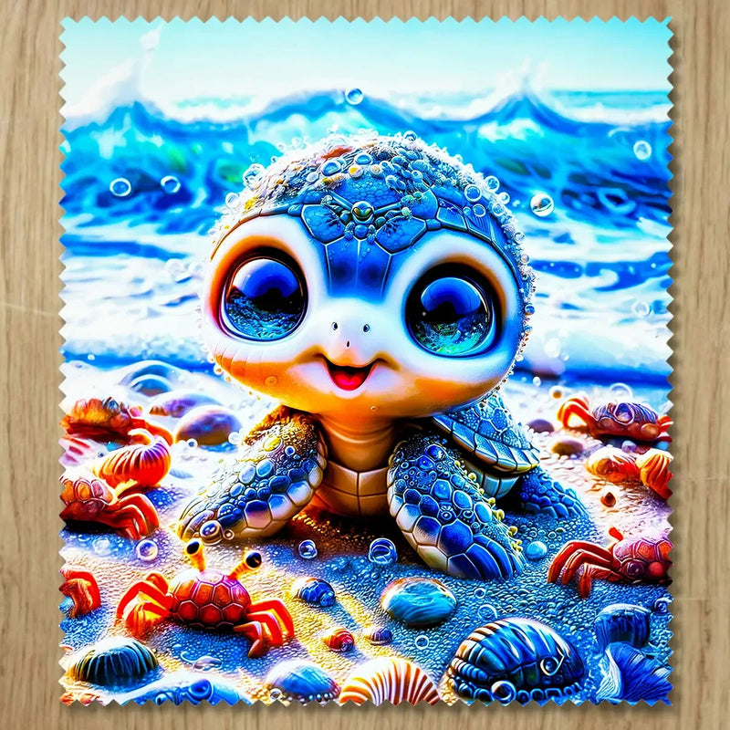 Chiffonnette Tortue Adorable