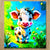 Chiffonnette Vache