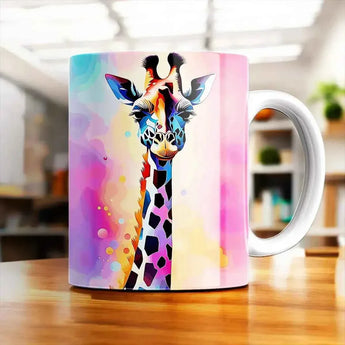 Mug Girafe Pop Art - Les Bois d'Aurore