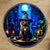 Magnet Chat Sorcier