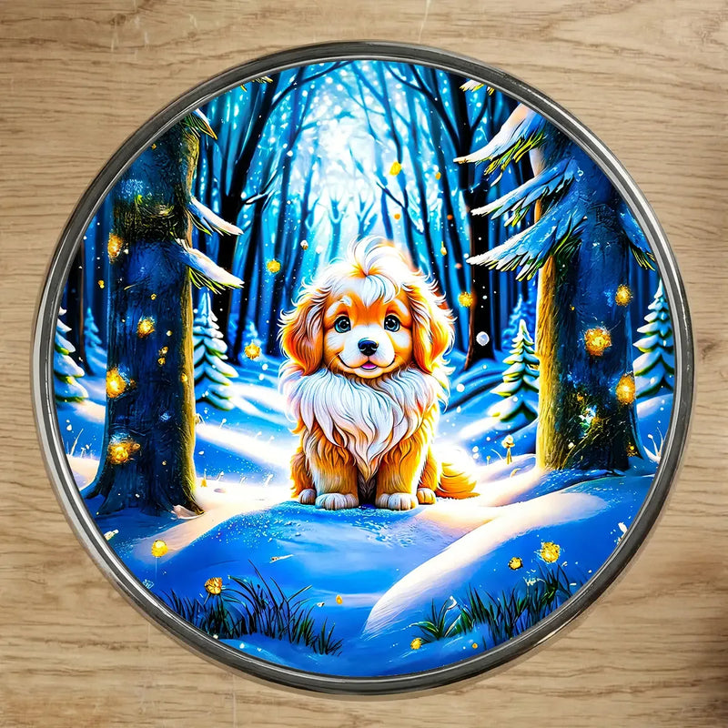 Magnet Chien Neige