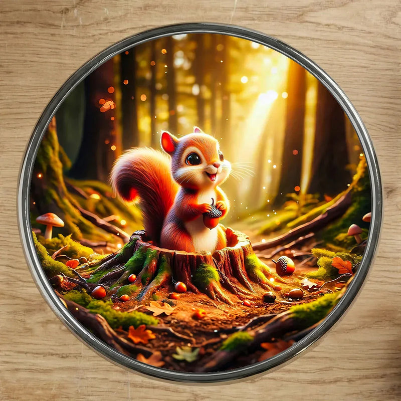 Magnet Ecureuil Forêt