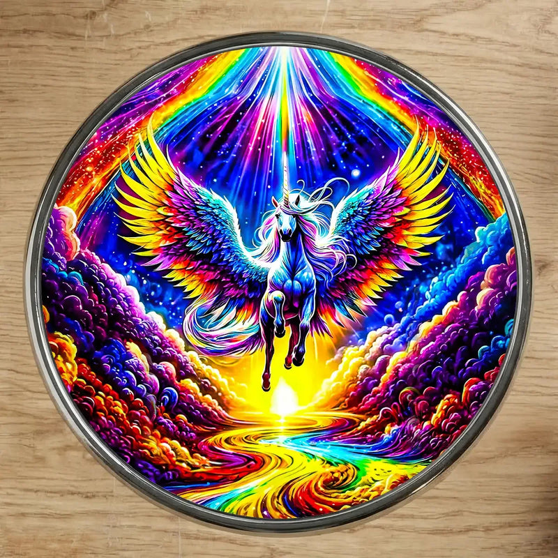 Magnet Licorne Arc en Ciel