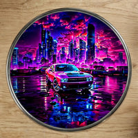 Magnet Voiture Futuriste