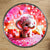 Magnet Éléphant Rose