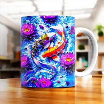 Mug Carpe Koi - Les Bois d'Aurore