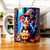 Tasse Halloween Mug Chat : chaton sorcière sur citrouille