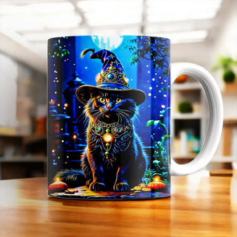 Mug Chat Sorcier - Les Bois d'Aurore