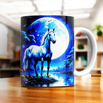 Mug Cheval Blanc - Les Bois d'Aurore