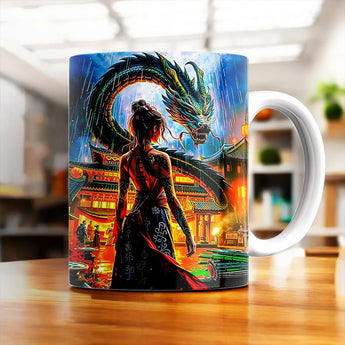 Mug Dragon Japonais - Les Bois d'Aurore