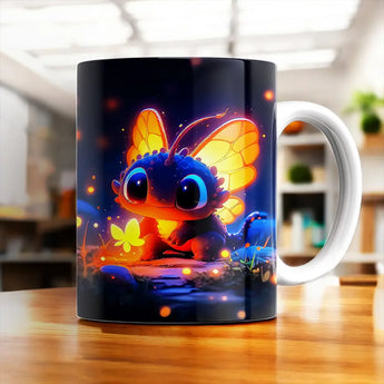 Mug Dragon Papillon - Les Bois d'Aurore
