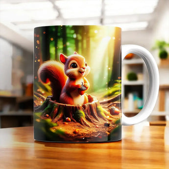 Mug Ecureuil Forêt - Les Bois d'Aurore