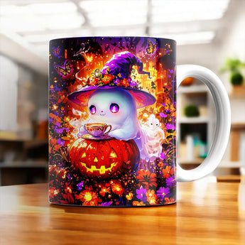 Mug Fantôme citrouille - Les Bois d'Aurore