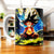 Tasse Goku Enfant : mug en céramique blanche avec Goku enfant tenant une sphère dorée