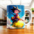Tasse Goku Nuage Magique : Goku enfant sur nuage doré, ciel bleu