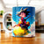 Tasse Goku Nuage Magique : enfant Goku sur nuage jaune sous ciel bleu