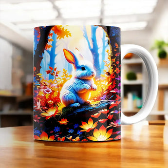 Mug Lapin Blanc - Les Bois d'Aurore