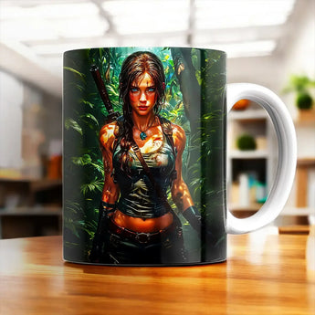 Mug Lara Croft - Les Bois d'Aurore