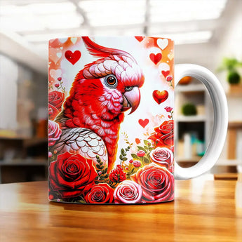 Mug Perroquet Rose - Les Bois d'Aurore