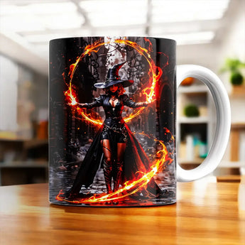 Mug Sorcière Feu - Les Bois d'Aurore