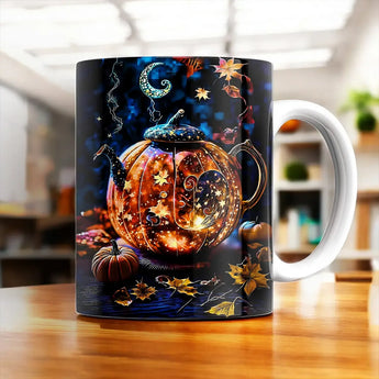 Mug Théière Citrouille - Les Bois d'Aurore