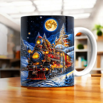 Mug Train Noël - Les Bois d'Aurore