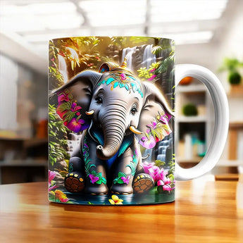 Mug Éléphant Bébé - Les Bois d'Aurore